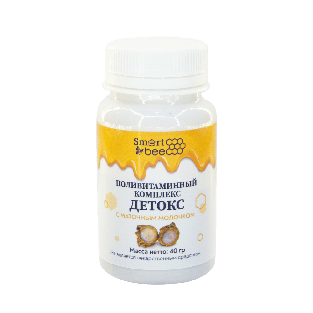 Поливитаминный комплекс "Детокс" с маточным молочком 40гр