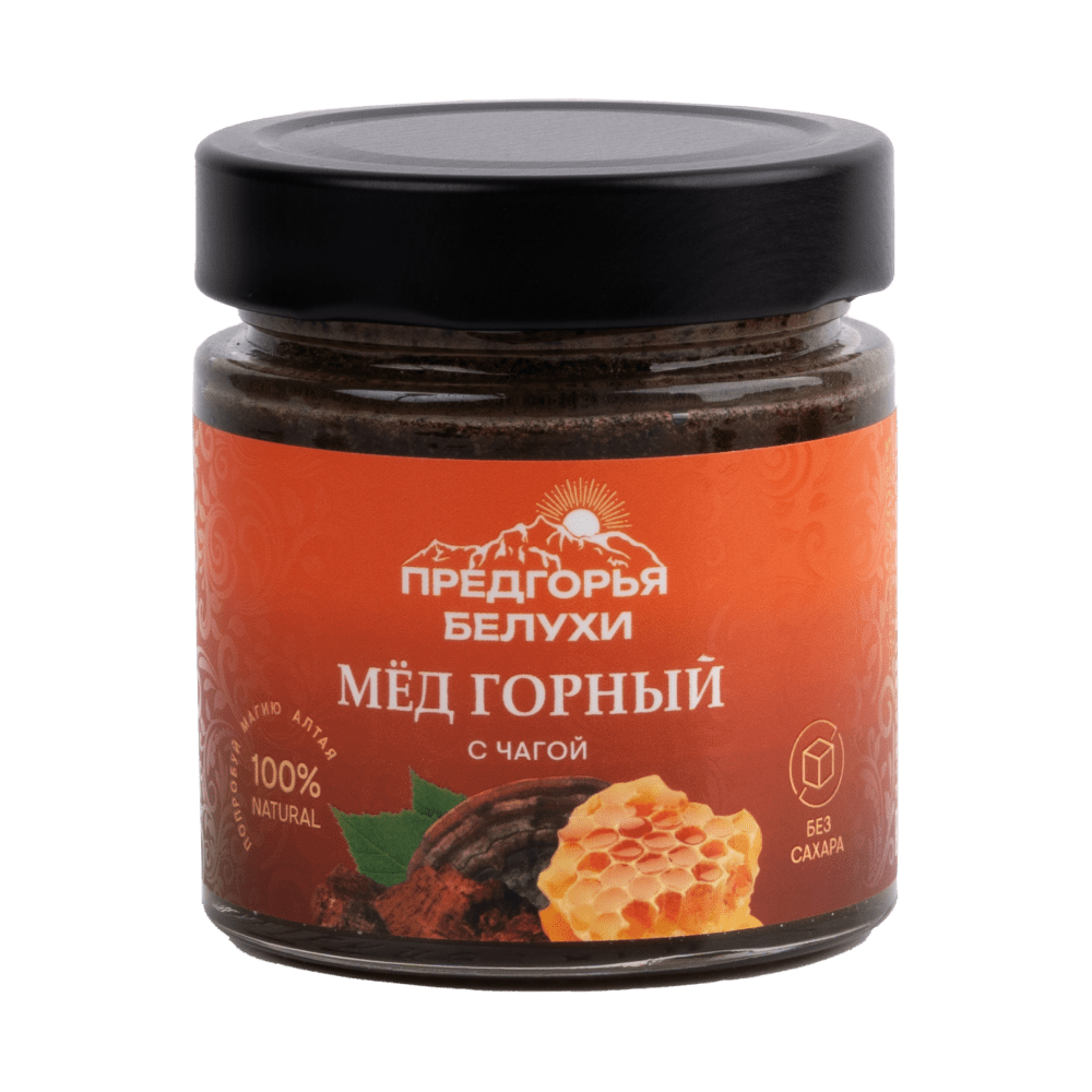 Мёд c чагой, 240 г