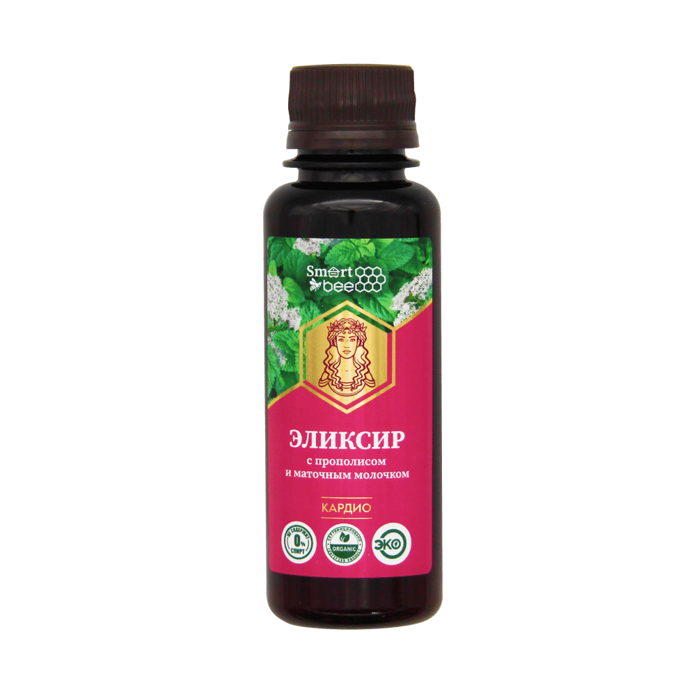 Эликсир травяной на серебряной воде "Кардио"