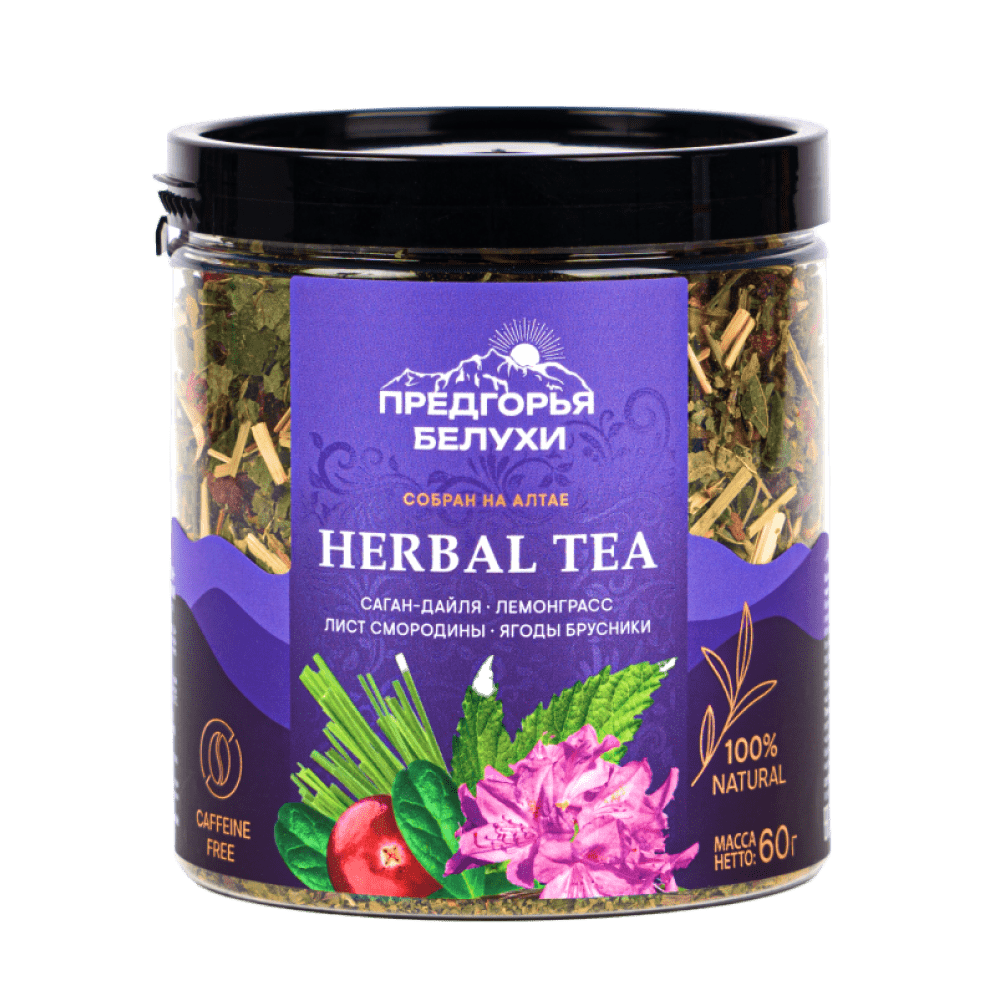 Саган дайля, лемонграсс, смородина лист, брусника 60 гр