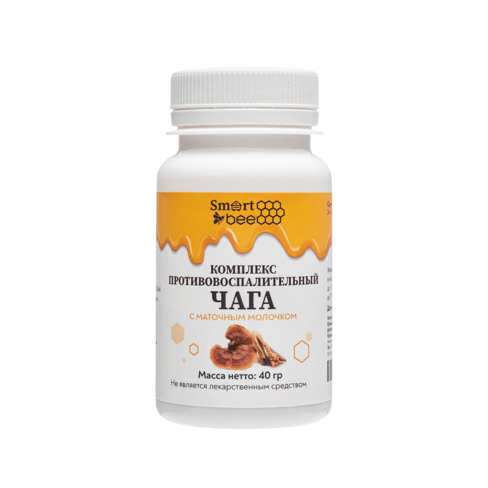 Комплекс противовоспалительный "Чага с маточным молочком" 40гр