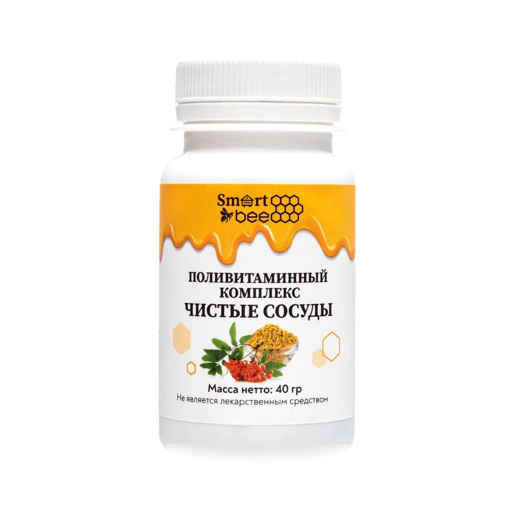 Поливитаминный комплекс «Чистые сосуды» 40гр